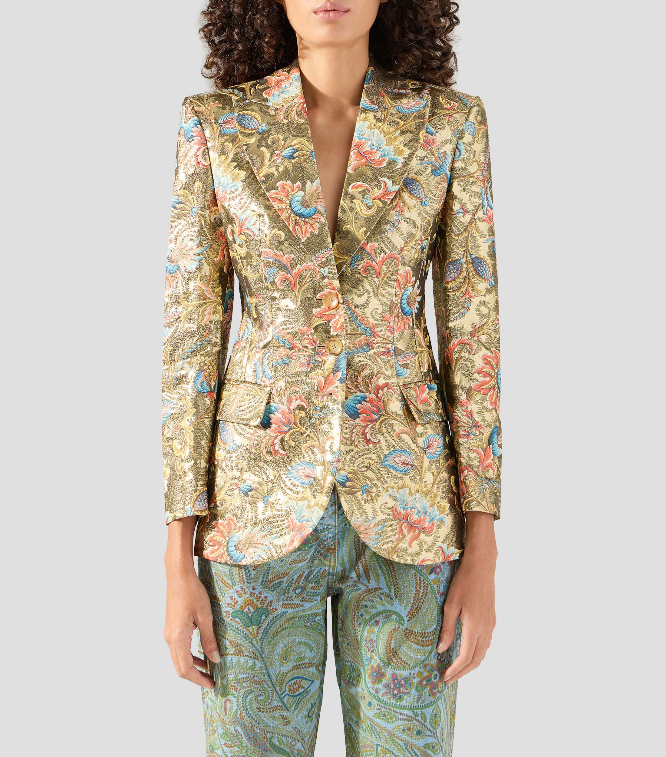 Blazer estampado Mujer